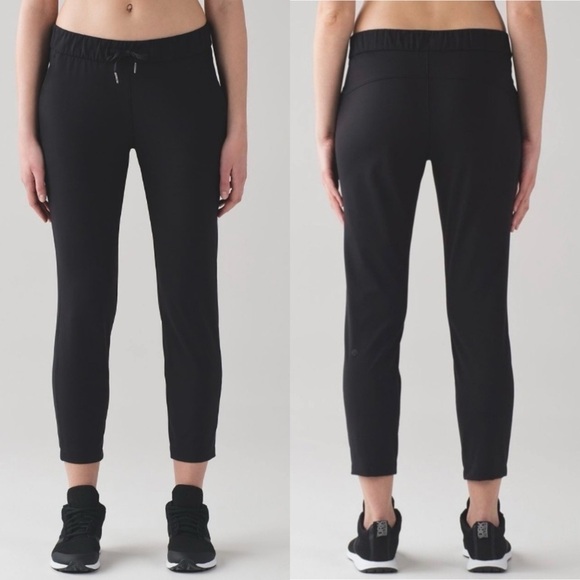 Lululemon On The Fly Pant *28" Black Sz 4 - Picture 14 of 14